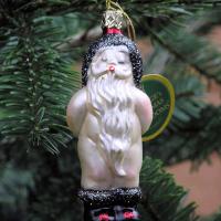 6383_PC120005 Angebot Weihnachtsmarkt - Christbaumschmuck, Weihnachtsmann ohne Mantel. | Adventszeit  in Hamburg - Weihnachtsmarkt - VOL. 2